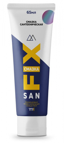 40721 Смазка сантехническая силиконовая 65мл SANFIX RTP 