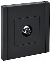 FP-A10-O-K02 Розетка TV оконечная FORTE&PIANO FP128 черн. IEK 