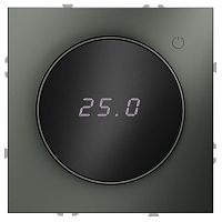 VLS070106 Терморегулятор электронный S70 с индикацией и датчиком для теплого пола механизм титан Voltum 