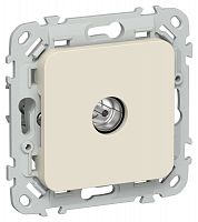 FI-A13-O-K86 Розетка телевизионная оконечная СП FLITE РТВм-1-1-1-ФлСл тип M экранир. механизм сливочный IEK 