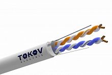 TKE-C06-F22-5E-305-PVC Кабель витая пара F/UTP 2х2х24AWG кат.5E PVC indoor 305м (м) TOKOV ELECTRIC 