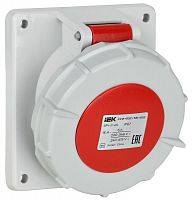 PSR42-016-5-0-67 Розетка встраиваемая угловая ССИ-4152 16А 5п 3P+PE+N 6ч 380В IP67 IEK 