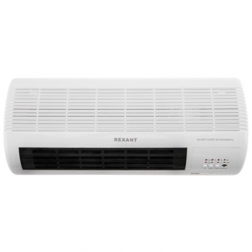 60-0035 Тепловентилятор электрический настенный PTC 2кВт бел. Rexant  фото 2