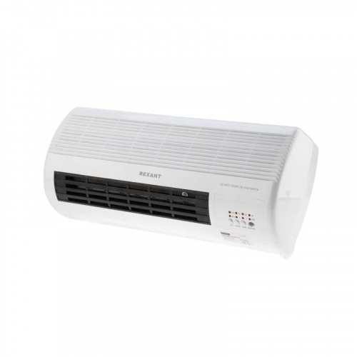 60-0035 Тепловентилятор электрический настенный PTC 2кВт бел. Rexant 