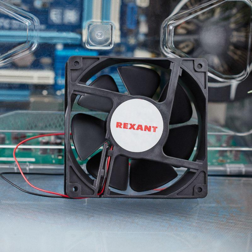 72-4121 Вентилятор RX 12038HS 24 VDC Rexant  фото 2