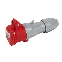 555107 Розетка мобильная 16А 380В 2К+З IP44 Leg 