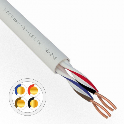 01-4875 Кабель КПСВВнг(А)-LSLTx 2х2х0.5 (м) Rexant 
