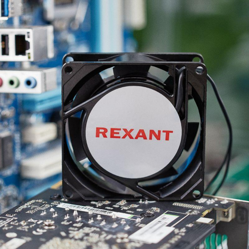 72-6080 Вентилятор RX 8025HS 220VAC Rexant  фото 2