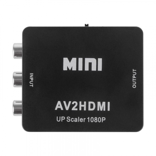 17-6939 Конвертер 3 RCA на HDMI пластик черн. Rexant  фото 3