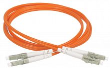 FPC50-LCU-LCU-C2L-3M Патч-корд оптический коммутационный соединительный для многомодового кабеля (MM); 50/125 (OM2); LC/UPC-LC/UPC; двойн. исполнения (Duplex); LSZH (дл.3м) ITK 