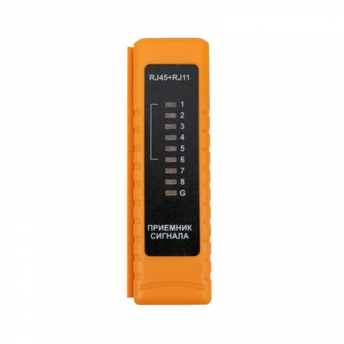 12-1006-4 Тестер кабеля RJ45+RJ11 HT-C004 PROCONNECT  фото 5