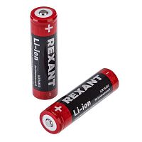 30-2020 Аккумулятор Li-ion 18650 3.7В 2600мА.ч unprotected Rexant 