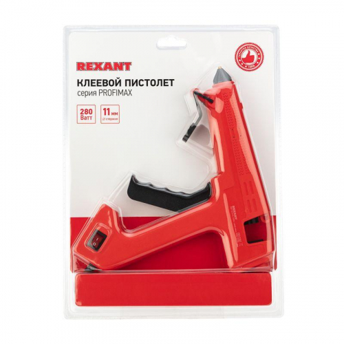 12-0119 Пистолет клеевой 280Вт ProfiMax (блист.) Rexant  фото 9