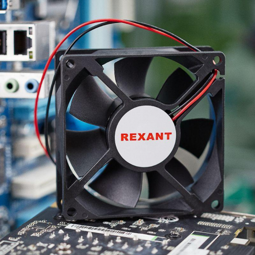72-5080 Вентилятор RQD 8025MS 12VDC Rexant  фото 2