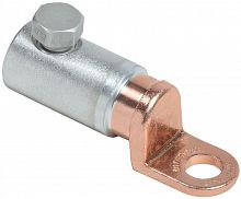UZA-28-S50-S95-21 Наконечник механический медно-алюм. АММН 50-95 до 1кВ со срывными болтами IEK 