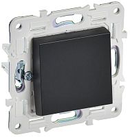SK-V17-0-10-K02 Выключатель кнопочный 1-кл. SKANDY 10А SK-V14Bl черн. IEK 