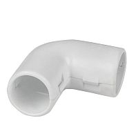 ug-t-16w-r Угол соединительный для трубы 90град. 16мм бел. Plast EKF 
