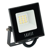 55067 Светодиодный прожектор SAFFIT SFL90-10 IP65 10W 6400K черный 