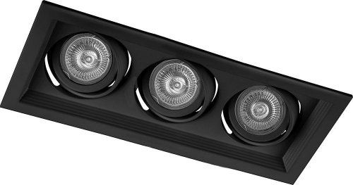 32443 Светильник встраиваемый Feron DLT203 потолочный MR16 G5.3 черный 