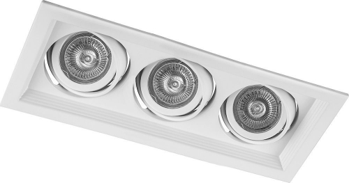 29772 Светильник встраиваемый Feron DLT203 потолочный MR16 G5.3 белый 
