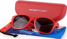18070 Очки солнцезащитные СПОРТ polarized (красная оправа + красный футляр) РОСОМЗ 4650194922112