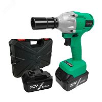 063-4079 Гайковерт аккумуляторный ударный Crusher 20-Li (20В, Li-ion аккумулятор 1шт, ЗУ, кейс) Zitrek 