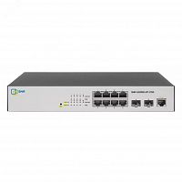 SNR-S2200G-8T-POE Коммутатор управляемый L2  8 портов RJ45/SFP 100 1000 Мб/сPoE 100Вт SNR 