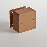 65015К Коробка универсальная для кабель-каналов 85х85х45 корич. IP40 Ruvinil 