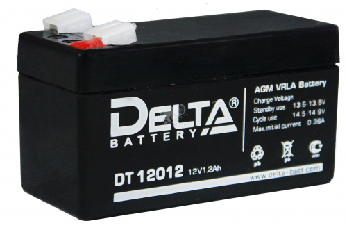 DT 12012 Аккумулятор DT 12В 1.2Ач DELTA  4614010040004
