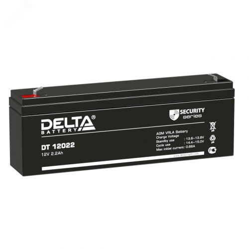 DT 12022 Аккумулятор DT 12В 2.2Ач DELTA  4614010040001