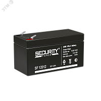SF 12012 Аккумулятор SF 12В 1.2Ач Security Force  4614030010003