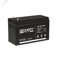 SF 1207 Аккумулятор SF 12В 7Ач Security Force  4614030010005