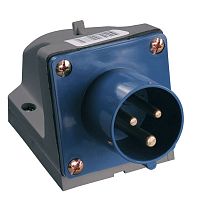PSR51-016-3 Вилка электрическая наружн. уст. 16А 2P+PE 220В IP44 ССИ-513 IEK 