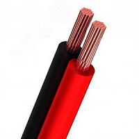 01-6104-6 Кабель акустический ШВПМ 2х0.75 кв.мм красно-черный 100 м ProConnect   