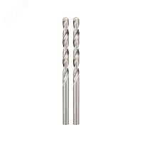 KR-91-0551 Сверло по металлу 1.0х34х12 мм сталь HSS 2 шт DIN 338 Kranz 
