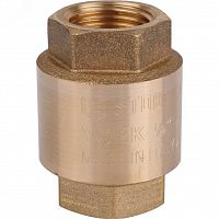 SVC-0012-000015 Клапан обратный пружинный муфтовый 1/2' с пластиковым седлом STOUT  RG008T8CKERRJ5