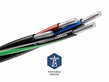 Л0012535 Провод СИП-2 3х95+1х70 0.6/1кВ (м) Людиновокабель  ГОСТ 31946-2012 ТУ 3500-00546600751-2006