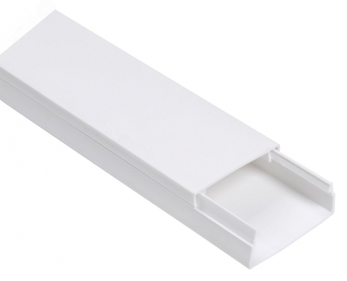 CKK11-012-012-1-K01 ECOLINE Кабель-канал 12х12 белый (120м) IEK 