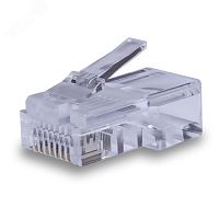 10-0226 Коннекторы 8P8C (Компьютерный разъем) U/UTP Cat.5e (RJ-45) Уп. 25шт.