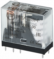 RP252902400 Миниатюрное промежуточное реле, 2 перекидных контакта 5А, 24В DC