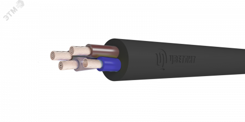 Кабель силовой КГ-ХЛ 4х6(N) 220/380-3ТРТС Цветлит КЗ 00-00142699