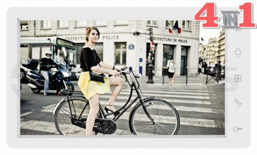 Amelie (White) HD SE Монитор видеодомофона цветной 00-00244128