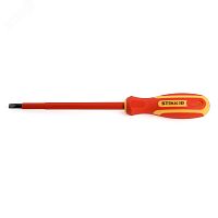 SDE-SL40-100 39767 Отвертка шлицевая SL4х100 1000В диэлектрическая