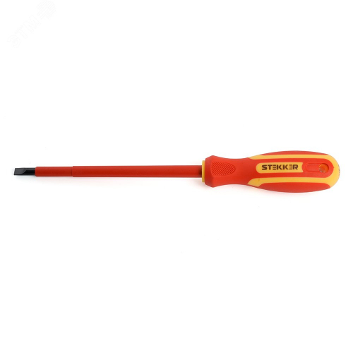SDE-SL40-100 39767 Отвертка шлицевая SL4х100 1000В диэлектрическая