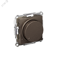 ATN000623 ATLASDESIGN СВЕТОРЕГУЛЯТОР (диммер) повор-нажим, LED, RC, 400Вт, мех., МОККО