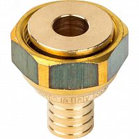 SFA-0019-001634 Переходник 16х3/4'ВР с накидной гайкой, аксиальный, латунь STOUT  RG008P0UDAQPA3