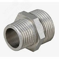 BFN-002-204 Ниппель НН 1/2'х3/8' переходной, никелированный