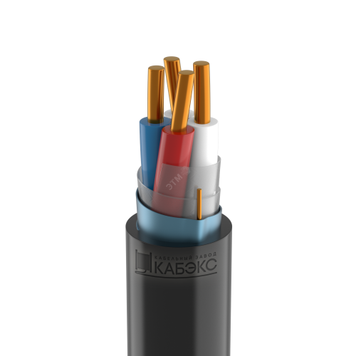 Кабель контрольный КВВГЭнг(А)-LS 4х1,5 Кабэкс Т0000063427