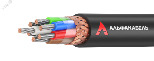 Кабель монтажный МКЭШнг(А)-LS 2х0,75 (100м) ТРТС АЛЬФАКАБЕЛЬ 657258