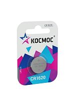 KOCR16201BL Элемент питания литиевый CR1620 1хBL (блист.1шт) КОСМОС 